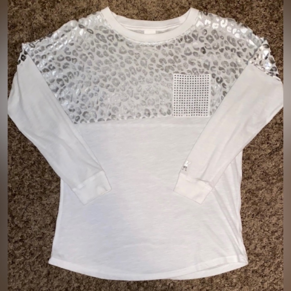 VS PINK Leopard Long Sleeve